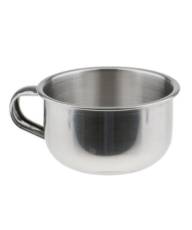 Premium Stainless Steel Shaving Bowl - Durable & Stylish | International Shipping Available - Buy Online on GoSupps.com