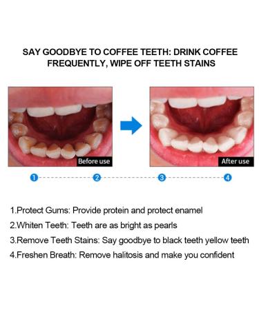 Teeth Whitening Powder - Stain Remover for Healthy Gums & Fresh Breath - Buy Online on GoSupps.com