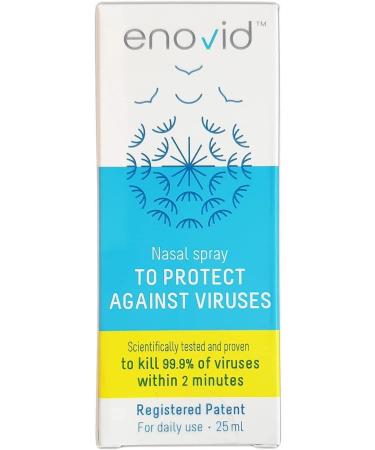 Enovid Nasal Spray 25ml - Fast-Acting Relief for Nasal Congestion - Buy Online on GoSupps.com