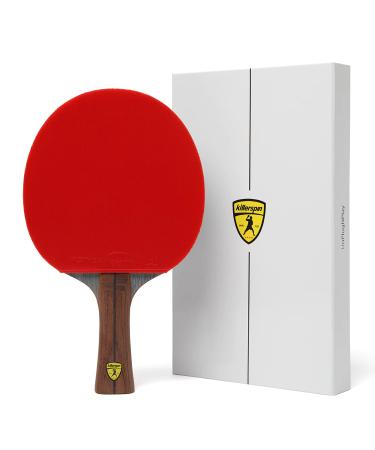 Killerspin Jet800 SPEED N2 Ping Pong Paddle with Storage Case Red/Black