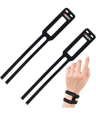 Wrist Splint - 1 Pair Yoga Wrist Support - Workout Tennis Rock Climbing Breathable TFCC Brace for Protective Ligament Comfort Black Size S - Buy Online on GoSupps.com