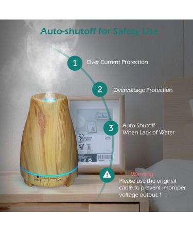 Buy Aroma Diffuser & Humidifier 200ml - Ultrasonic Fragrance Lamp with 7 LED Colors - Ideal for Aromatherapy & Home Spa - International Shipping Available - Buy Online on GoSupps.com