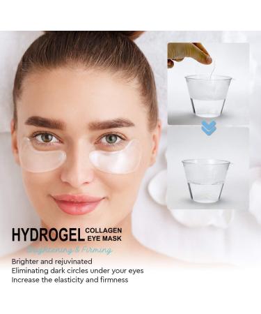 AZALLY Hydrogel Collagen Eye Mask - 60pcs Anti-Aging Under Eye Patches for Puffy Eyes Treatment - Buy Online on GoSupps.com