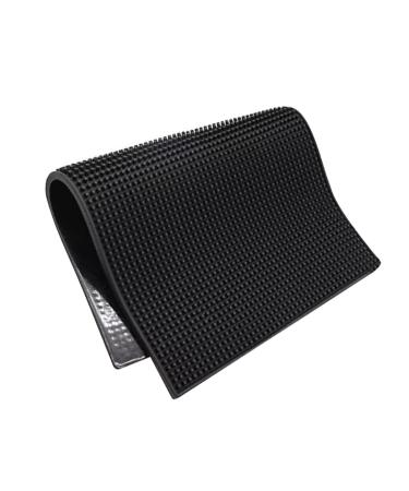 Ipetboom 1pc Non-Slip Hair Cutting Tool Haircut Tool Hair Cutting Tools Hairdressing Tools Hair Styling Tools Coffee Decor Flat Iron Travel Mat Storage Pad Anti-Skid Mat