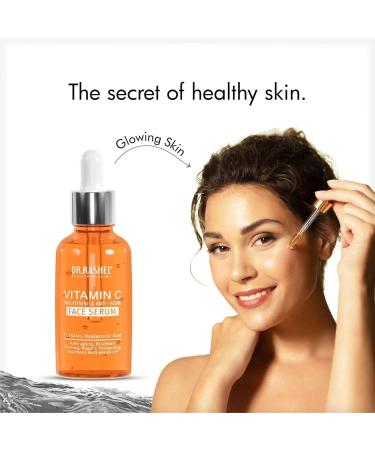 Vitamin C Serum for Face - Pore Minimizing & Anti-Aging Brightening Serum for Men & Women - 50ml - Buy Online on GoSupps.com