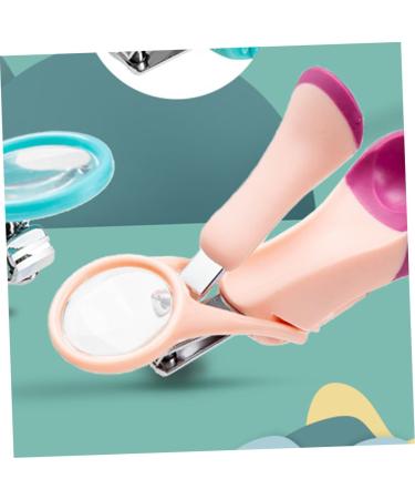 Buy ERINGOGO Cute Nail Clippers & File for All Ages | Anti-Jamming Pink Nail Care Tool - Perfect for Seniors & Kids - Buy Online on GoSupps.com