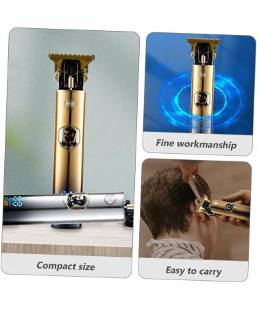 Mikinona Hair Cutting Trimmer 1 Set Hair Clipper Cordless Hair Trimmer Hair Cutting Tool Trimmer Electric Barber Hair Grooming Clipper Nose Hair Scissors Digital Display Man Titanium Alloy - Buy Online on GoSupps.com