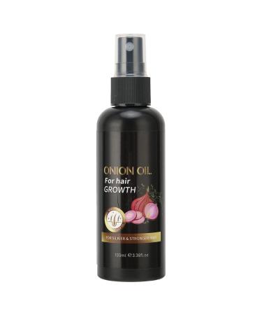 100ml Hair Growth Oil Spray Infused Enriched with Onion Oil Nutrients Repairs Nourishes Hair Mist Hair Repairing Oilfor Hair Growth