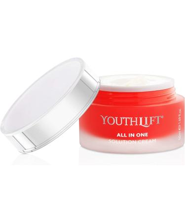YOUTHLIFT All In One Solution Cream 50 ml antiaging cream with hyaluronic acid for smoother skin firming immediate effect moisturizing day care and wrinkle reduction vegan - Buy Online on GoSupps.com