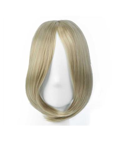 Bangs Side Bangs Long Straight Bangs Middle Part Bangs Invisible Clip in Bangs Synthetic Nature Look Hair Piece Extension Fringe Clip in Hair Bangs Hairpiece for Women Curved Bangs for Daily Wear ( 923-107
