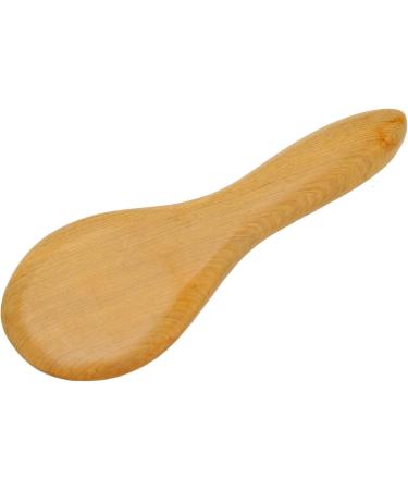 Verdant Touch Facial Gua Sha Tool - 100% Natural Wood Massage Board for Eye Fitness - Portable 6x2 Inches - Buy Online on GoSupps.com