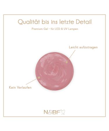Buy N & BF 15ML Comfort Line Poly Acryl Gel - High Quality Professional Acrylic Gel for Gelnageln - Made in Germany - Buy Online on GoSupps.com