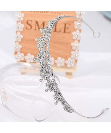Rhinestone Crystal Tiara Crown Headband for Women - Perfect for Birthday, Pageant, Wedding & Prom - Buy Online on GoSupps.com