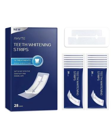 Teeth Whitening Strips Enamel Safe 28 Strips for Sensitive Teeth Professional and Natural Teeth Whitening Kit 14 Treatments