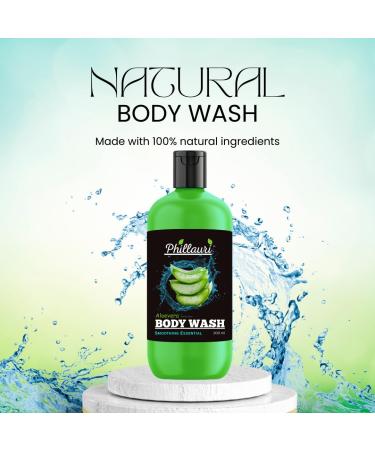 Aloe Vera Body Wash | Moisturizing Shower Gel for Women | 400ml Skin Cleanser | Nourishing Body Wash - Buy Online on GoSupps.com