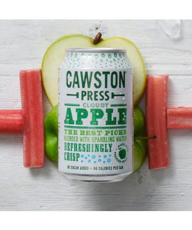 Cawston Press Sparkling Apple Cans with Squeezed Juice 330ml - Buy Online on GoSupps.com