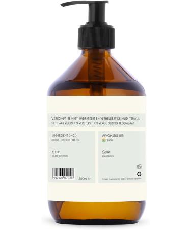 Puturals Castor Oil 100 Organic 500ml Cold Pressed and Hexane Free Rich in Antioxidants Glass Bottle with Pump Castor Oil for Skin Hair Eyebrows Eyelashes and Packing - Buy Online on GoSupps.com