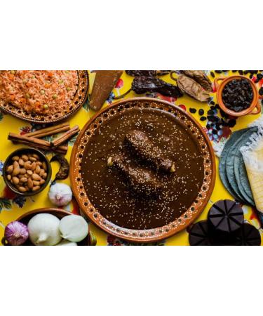 Yerbero Red Mole Paste 1.1lb | Authentic Oaxacan Artisan Mole Rojo | Premium Quality Ingredients | All Natural, No GMOs | Imported from Oaxaca, Mexico - Buy Online on GoSupps.com