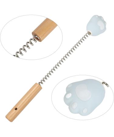 Saluaqui Flexible Feather Massage Hammer | Stress Relief Tool for Neck & Shoulders | Beardat Design | Ideal for Office Workers - Buy Online on GoSupps.com