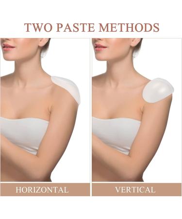 SOIMISS Invisible Silicone Shoulder Pads 3 Pairs Self-Adhesive Push-Up Enhancers for Perfect Shoulder Shape International Shipping Available - Buy Online on GoSupps.com