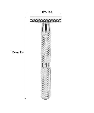 Shop Vintage Double-Sided Manual Razor for Men | Classic Wet Shaving | Ergonomic & Durable Design | Perfect Gift for Home & Travel - Buy Online on GoSupps.com
