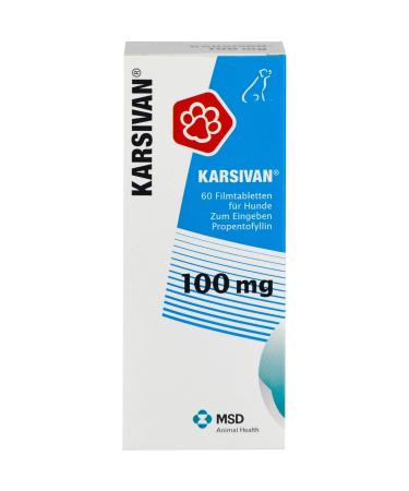 Intervet Karsivan 100 Veterinary Film Tablet (60 pcs) Dog