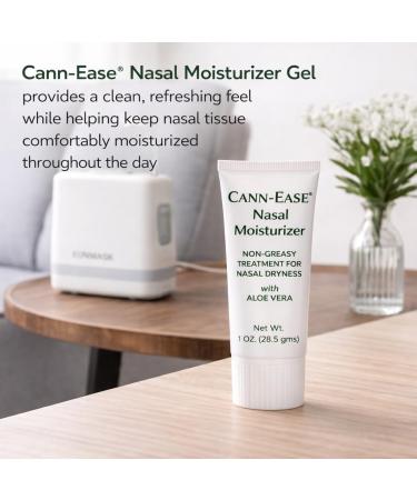 Main Clinic Supply Cann-Ease Nasal Moisturizer Gel | for Dry Nostrils CPAP & Oxygen Comfort Support Aloe Vera & Hydration Care | Pack of 1 Pack of 1 Uncolored - Buy Online on GoSupps.com