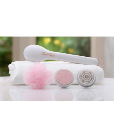 Finishing Touch Flawless Cleanse Spa Spinning Body Brush and Shower Wand - 1 Count, Pack of 1 - Buy Online on GoSupps.com