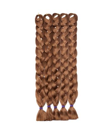 SEGO 41 Braid Extensions - Synthetic Crochet Braiding Hair 165g/Bundle in Light Brown | Premium Quality & International Shipping - Buy Online on GoSupps.com