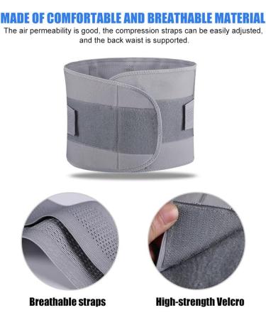 NEZIH Adjustable Lumbar Back Belt for Pain Relief - Posture Support & Comfort | International Shipping Available - Buy Online on GoSupps.com