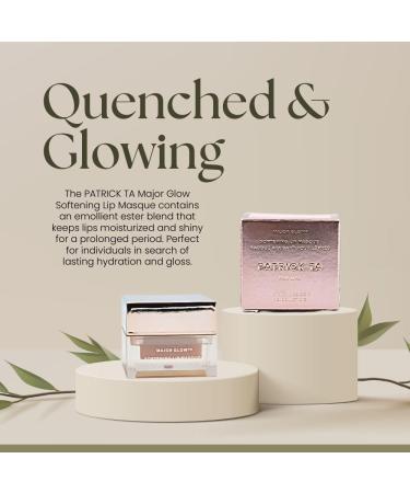 PATRICK TA Major Glow Softening Lip Masque - She's Juicy | Hydrating Lip Treatment for All Skin Types - Shop Internationally - Buy Online on GoSupps.com
