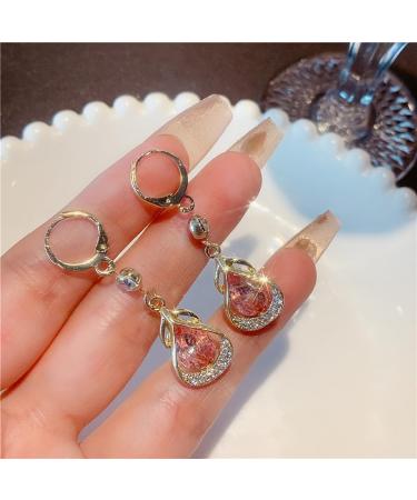 Lymphatic Flow Magnetogen Earrings - Magnetotherapy Jewelry for Women's Lymphatic Drainage (Red M) - Shop Now! - Buy Online on GoSupps.com