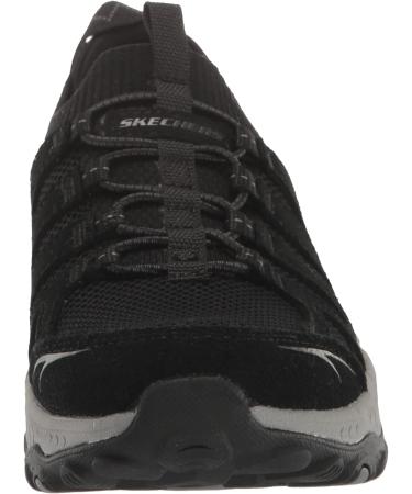 Skechers Women's Grand Peak Hiking Shoe 9 - Black/Charcoal - Comfort and Style for Outdoor Adventures - Buy Online on GoSupps.com