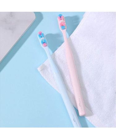 Zumaha Ultra-Like Manual Toothbrush 3-Pack - 10 000 Bristles for Adults Pregnancy & Juniors - Travel-Friendly Clean Blue - Buy Online on GoSupps.com