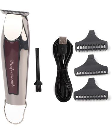 Silver ABS Hair Clipper Hair Clipper Hair Trimmer USB Rechargeable Electric Hair Trimmer Hair Modeling Carving Shaver (USB Specifications) - Buy Online on GoSupps.com