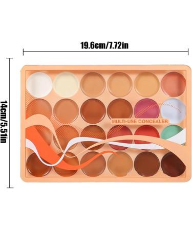 Palette De Contour 24 Couleurs Application Facile 24 X 1 7 G Surligneur Et De Teint M langeables Correcteur De Couleur Longue Dur e Pour Femmes D butantes Voyage Domicile Rendez-vous Quot - Buy Online on GoSupps.com