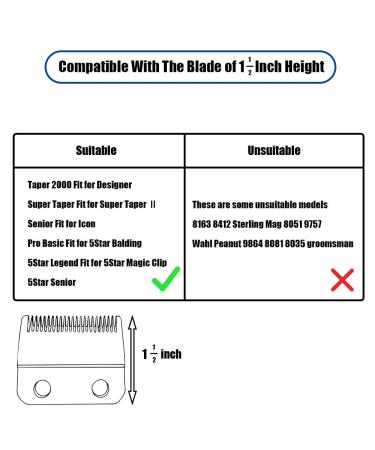 Professional Hair Clipper Combs & Guards for Wahl - NO.10, NO.12, NO.16 Gray - Buy Online on GoSupps.com