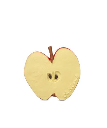 Oli & Carol teething ring bath toy Pepita the apple made of natural rubber - Buy Online on GoSupps.com
