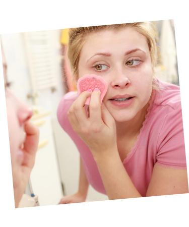 minkissy 8 Pcs Rabbit Ears Facial Brush Silicone Face Scrubber for Women Facial Cleansing Pads Facial Cleansing Brush Lady Facial Brush Face Brush Pink Detergent Miss Portable Silica Gel Light Pinkx2pcs 7.5x7.5cmx2pcs - Buy Online on GoSupps.com