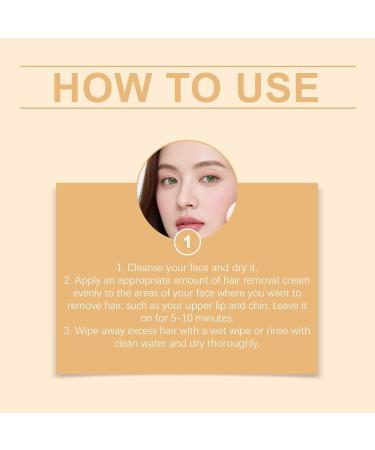  BRVLY Facial hair removal cream for women and men soothing and moisturizing cream for sensitive hair lip hair removal shaving cream/for women non-irritating for all skin types (5) - Buy Online on GoSupps.com