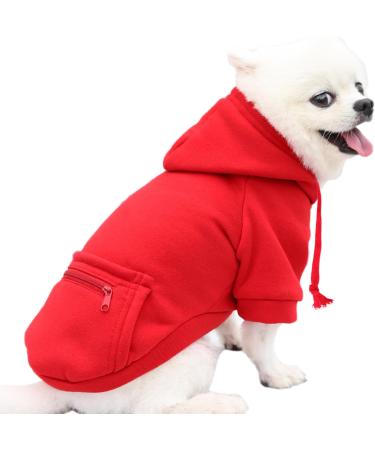 JECIKELON Winter Pullover Sweatshirts for Small Chihuahuas - Cozy & Stylish Dog Apparel (Big Y02-Rot) - Buy Online on GoSupps.com