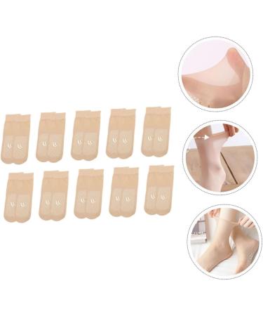 FRCOLOR 10 Pairs Transparent Ankle Socks for Women - Summer Women's Skimmer Shorts | Fashionable Elastic Mid-Tube Stockings - Buy Online on GoSupps.com