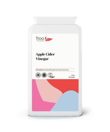 Apple Cider Vinegar Supplement (500mg) - 120 Capsules | UK Manufactured to GMP Standards