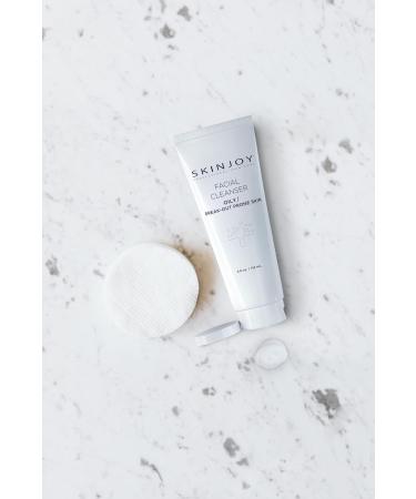 Facial Cleanser for Oily & Acne-Prone Skin | Gentle Face Wash & Makeup Remover | Gluten-Free Paraben-Free Sulfate-Free - 4 fl oz - Buy Online on GoSupps.com