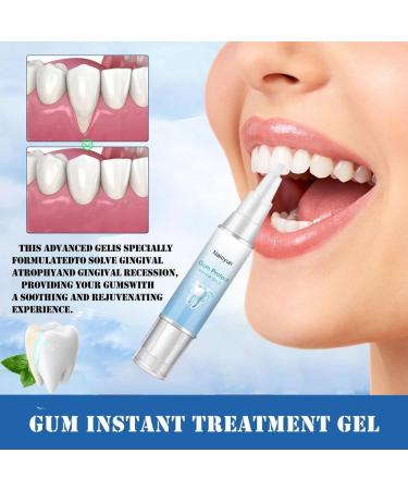 4ML Gum Shield Therapy Gel 2024 New Receding Gums treatments Regrow Soothing Gel Gum Shield Therapy Gel for Deep Cleaning Stains and Tartar Oral Care#4ml - Buy Online on GoSupps.com