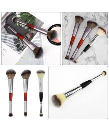 Beaupretty Double Ended Makeup Brush Set - 3PCS Blending Foundation and Concealer Brush for Flawless Highlighting | International Shipping - Buy Online on GoSupps.com