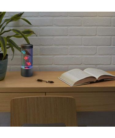 Lightahead LED Mini Desktop Fantasy Fish Lamp - Color Changing Aquarium Mood Lamp, Perfect Gift - Buy Online on GoSupps.com
