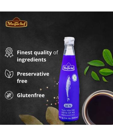 MEGACHEF Anchovy Sauce 500ml - Authentic Vietnamese Flavor | International Shipping Available - Buy Online on GoSupps.com