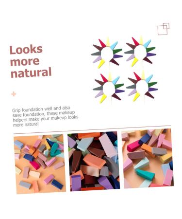 FRCOLOR 250 Pcs Triangle Makeup Sponge - Skin-Friendly Cosmetic Puffs for Flawless Makeup | Beauty Sponge Tools for Women - Buy Online on GoSupps.com