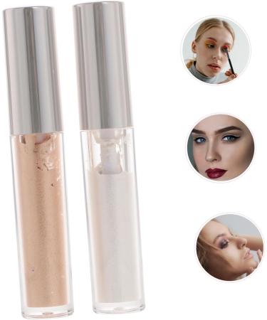 BIUDECO 2pcs Liquid Eyeshadow Sparkly Eyeshadow Glitter Makeup Tools Highlighter Liquid Sparkly Eyeshadow Liquid Women Glitter Eyeshadow Women Eyewshadow Makeup Supplies Makeup Stuff - Buy Online on GoSupps.com